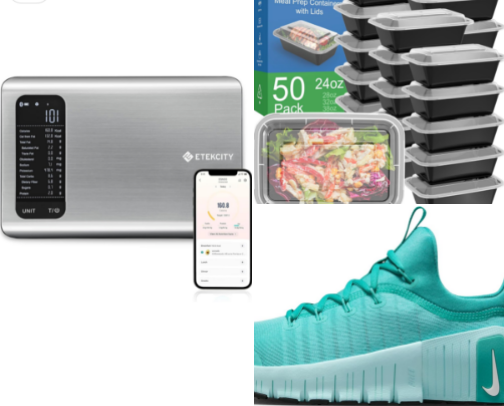 My weightloss essentials | 100lbs down cover photo collage
