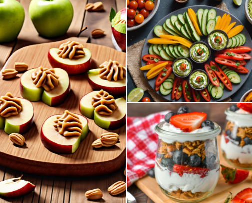 Healthy Snacks Everyone Should Try🥗 cover photo collage