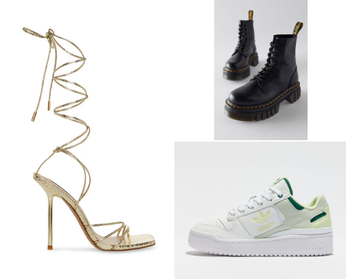 women's shoes cover photo collage