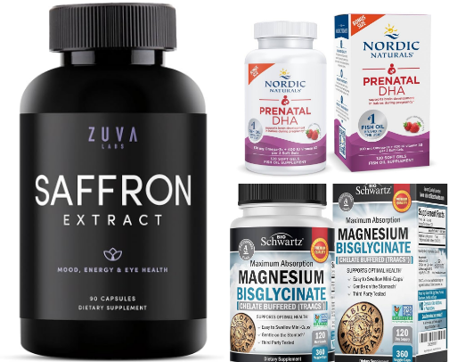 PostPartum Recovery Supplements I Can't Live Without cover photo collage
