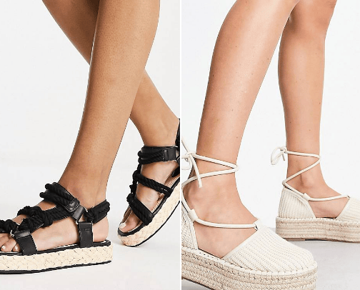 Shoes cover photo collage