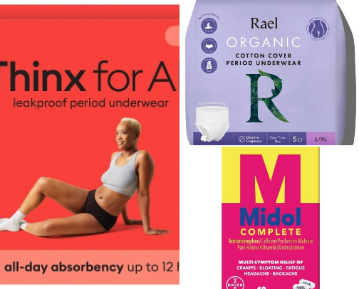 That time of the month! Fave Products to make your Period smoother! cover photo collage