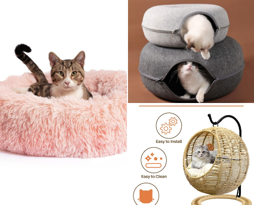 Puuurfect Cat Mom Essentials 🐾 cover photo collage