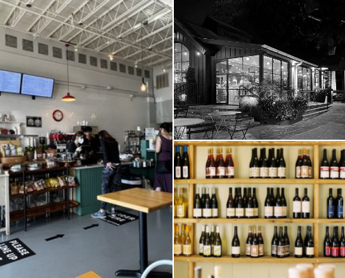 Atlanta area coffee shops and cafes with good matchas! cover photo collage