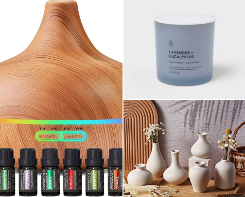 Home decor, accessories & essentials cover photo collage