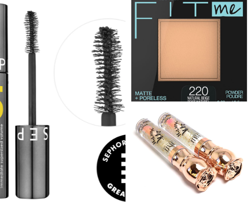 Makeup cover photo collage