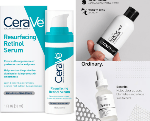 SKINCARE step by step cover photo collage