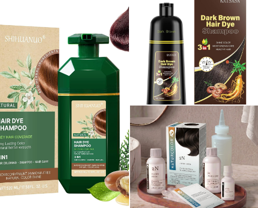hair care shampoo recommendation cover photo collage