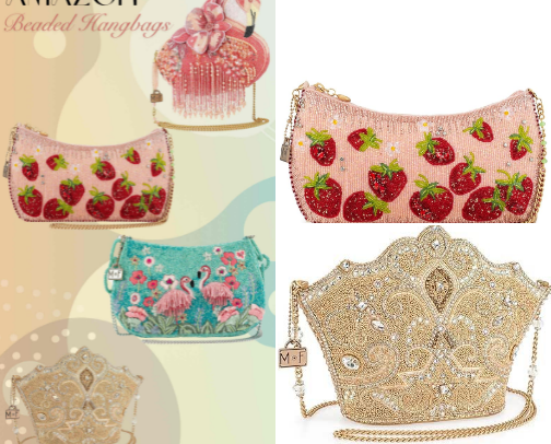CUTE BEADED HANDBAGS🌟 cover photo collage