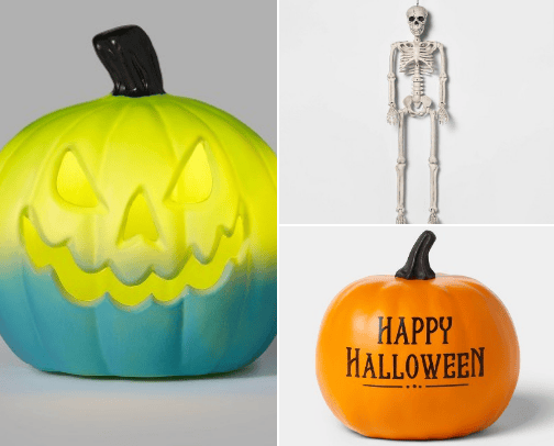 Halloween decorations cover photo collage