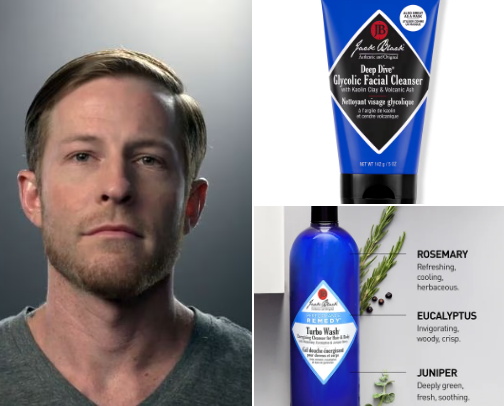 Skincare Routines for Men - Life is too short for bad skincare habits cover photo collage