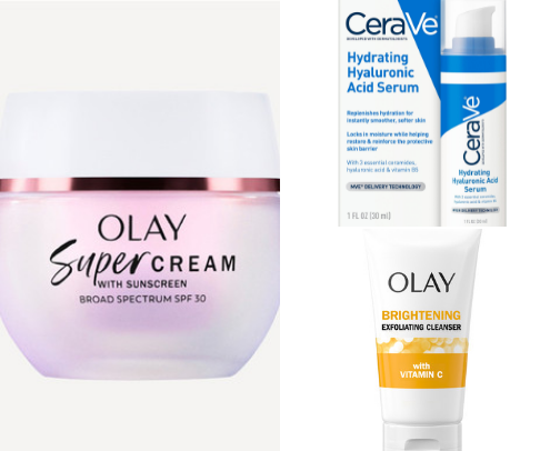 cosmetics cover photo collage
