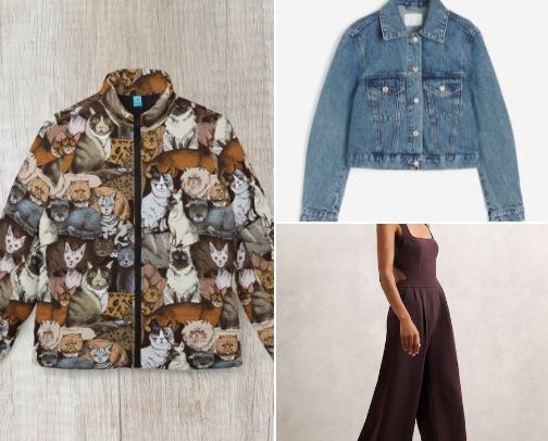 Clothes cover photo collage