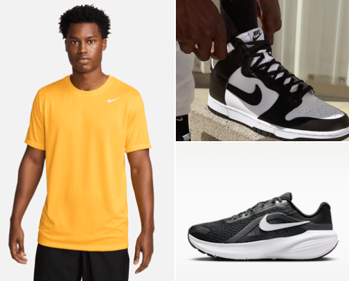 Nike Men: Unleash Your Inner Athlete cover photo collage