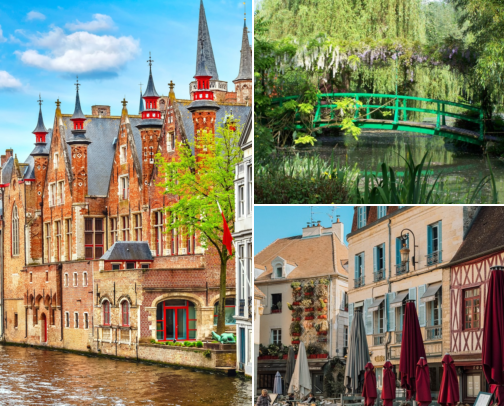 Travel Diaries - Day trips from Paris cover photo collage