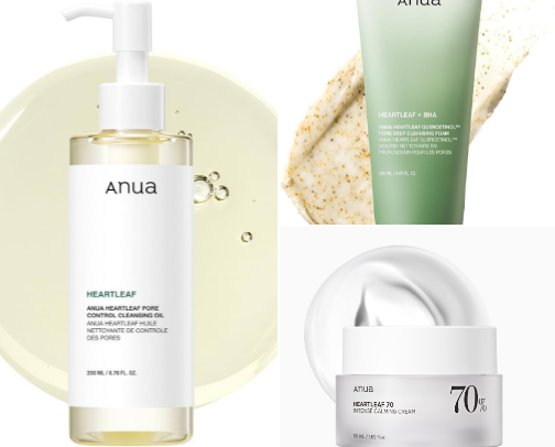 Skincare cover photo collage