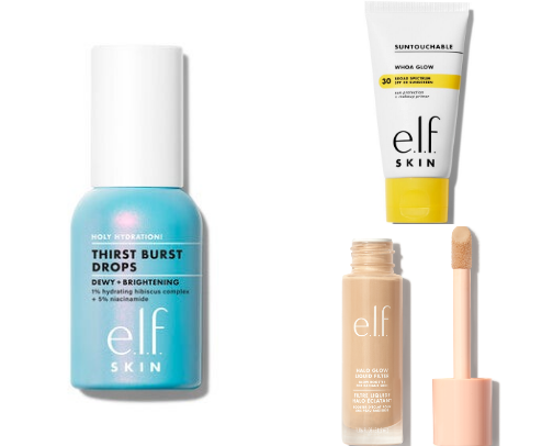 Glowy summer makeup routine💄💋 cover photo collage