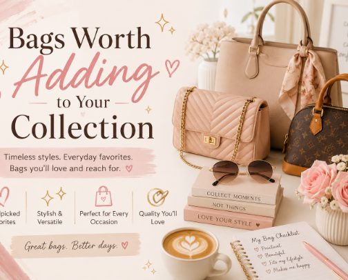 Bags Worth Adding to Your Collection 👜✨ cover photo collage
