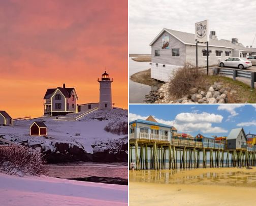 Maine’s Southern Coast Go To cover photo collage