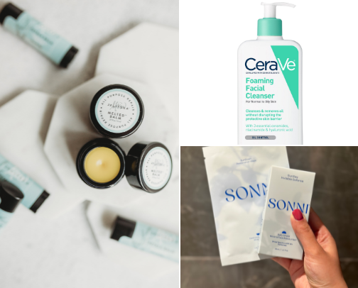 My Skincare, Haircare & Wellness Essentials cover photo collage