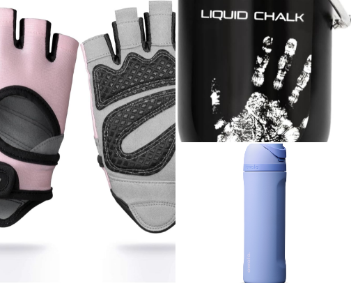 My Home Gym Workout Essentials for Strength Training cover photo collage