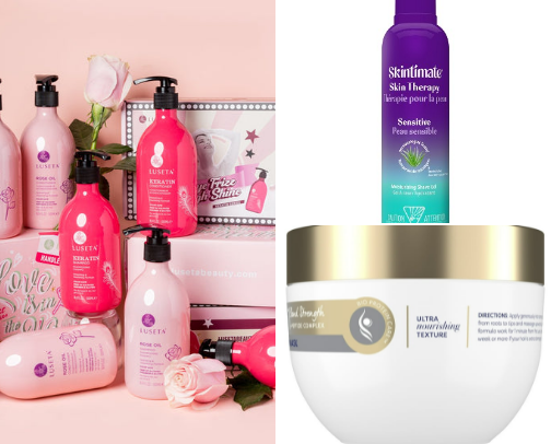 shower routine cover photo collage