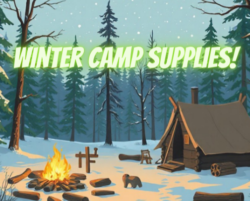 Winter Camp Supplies cover photo collage