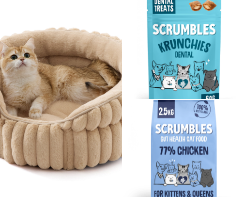 Spoiling My Two Fur Babies 😻 cover photo collage