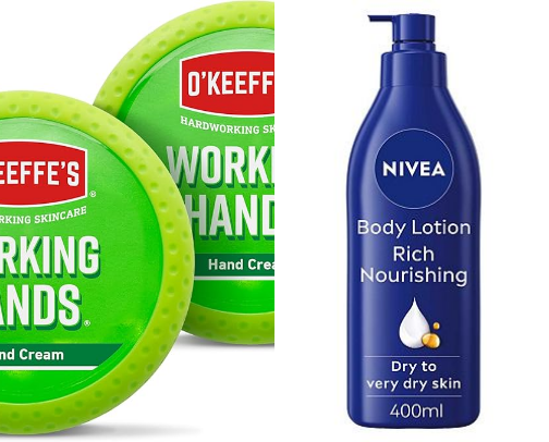 Beauty essentials for women cover photo collage