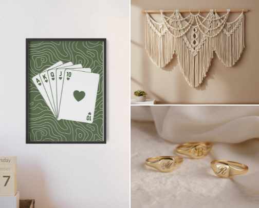 Etsy, oh how I love you cover photo collage