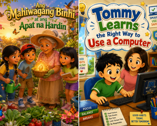 📚 Discover. Learn. Grow.

Bring learning to your fingertips with my digital books! Explore engaging storybooks and educational resources that you can read anytime, anywhere. cover photo collage