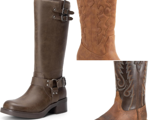 Boots Every It-Girl Has Saved Right Now cover photo collage