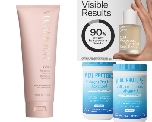 Fav Hair Growth Products cover photo collage