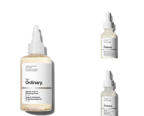 My favorite “the ordinary” products cover photo collage