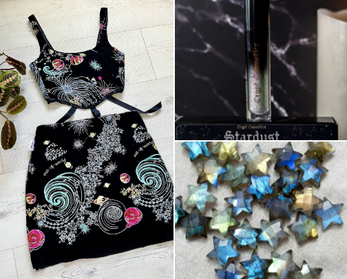 Galaxy Girl cover photo collage