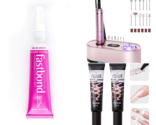 My Press On Nail Must Haves! cover photo collage