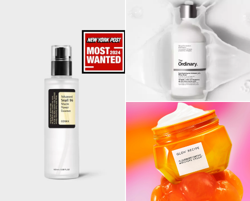 Skincare essentials cover photo collage