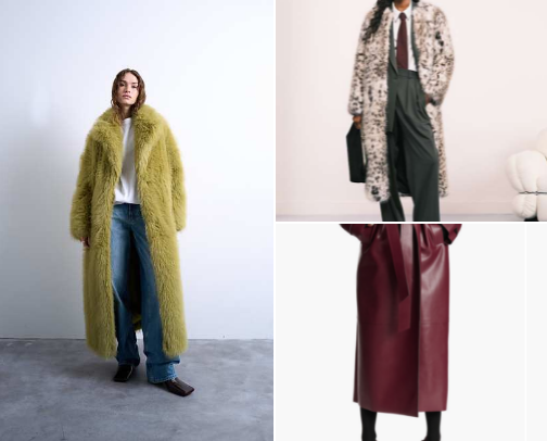 Statement Coats That Define The Season cover photo collage