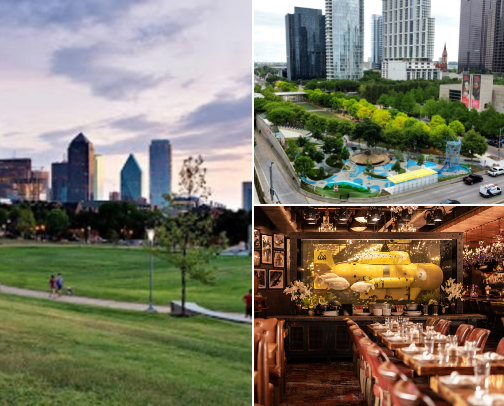 BEST OF DALLAS, TX cover photo collage
