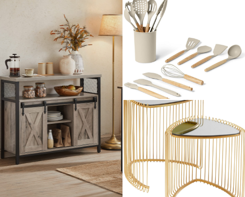 Order and Style: Essential Products for Your Home cover photo collage