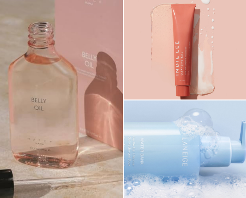 Skincare for Pregnant/Nursing Moms cover photo collage