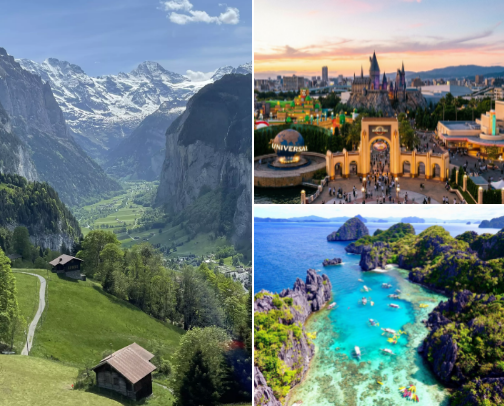 Dream Place to Visit cover photo collage