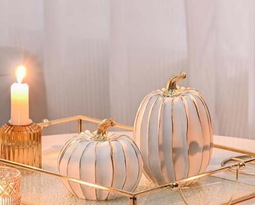 cutest fall decor on amazon! cover photo collage