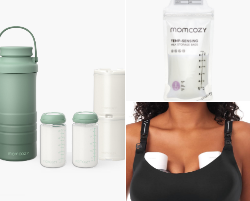 Maximixing comfort for moms at every step cover photo collage