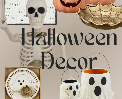 Creepy, Crawly, Cute Halloween Decor cover photo collage