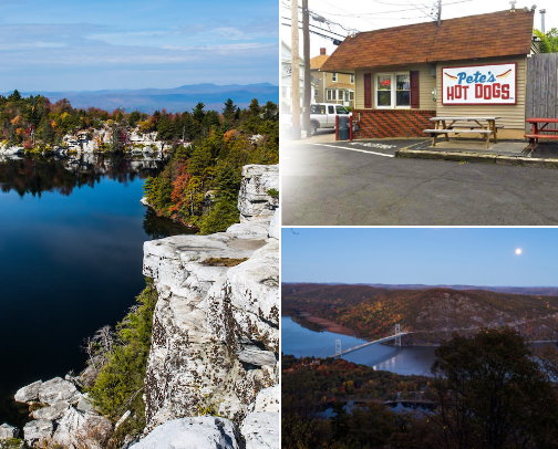 Hudson Valley,New York Bucket List ⭐ cover photo collage