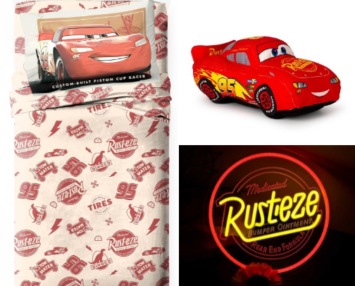Cars Lightning McQueen bedroom cover photo collage