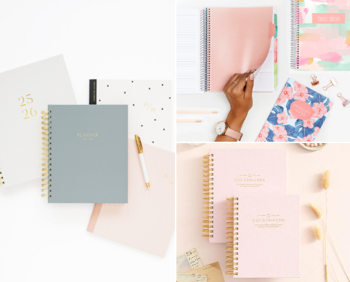 My Tried and True top planners cover photo collage