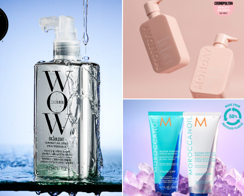 Pretty Little HAIR routine cover photo collage