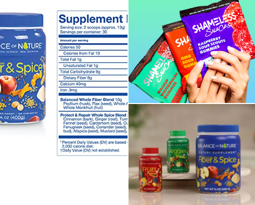 Healthy vegetarian snacks cover photo collage